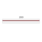 3 fazių bėgelis 200cm Juodas