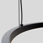 Pakabinamas šviestuvas Solaris Integruotas LED 35W Juodas