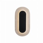 Sieninis šviestuvas Maxlight Travertino Oval 10W Kreminė