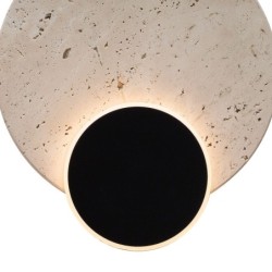 Maxlight Sieninis šviestuvas Travertino 10W Kreminė