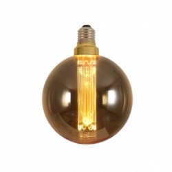 LED lemputė E27 3W Ø13x16.5cm gintarinė, šilta balta šviesa 1800K