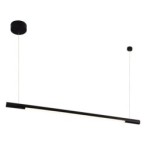 Pakabinamas šviestuvas Organic Horizon 100cm Integruotas LED 16W Juodas