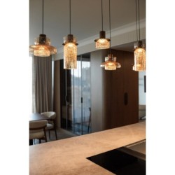 Pakabinamas šviestuvas Signature B Integruotas LED 8W Žalvario, gintaro spalvos