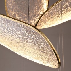 Pakabinamas šviestuvas EMPIRE Integruotas LED 121W Aukso