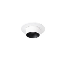 Taškinis šviestuvas Halo E Integruotas LED 6W Baltas