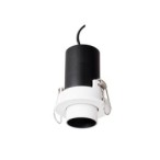 Taškinis šviestuvas Halo E Integruotas LED 6W Baltas