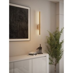 Sieninis šviestuvas Amor Integruotas LED 12W Aukso