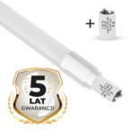25x LED lempa T8 G13 PREMIUM LED 15.5W 2500lm 4000K 120cm 5 m. garantija