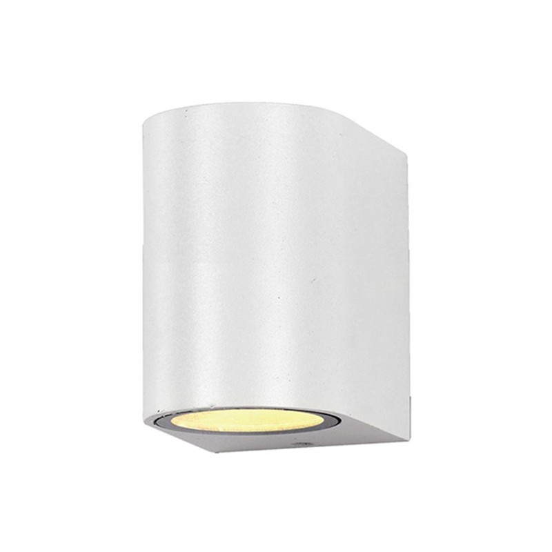 LED fasadinis lauko šviestuvas (aliuminis) BALTA SPALVA IP54 GU10 jungtis 220V