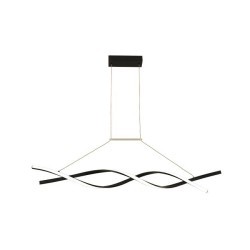 Pakabinamas šviestuvas LED Kono 33W 100cm 4000K JUODA
