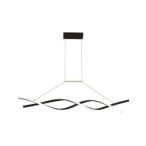 Pakabinamas šviestuvas LED Kono 33W 100cm 4000K JUODA