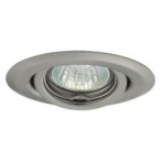Įmontuojamas lempučių laikiklis GU10 NILAN 19-C 15° IP20 Plienas Chromo