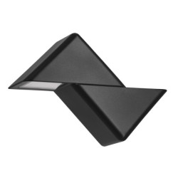 Sieninis lauko šviestuvas Dracaena 29x20cm Juoda 2x9W LED IP65