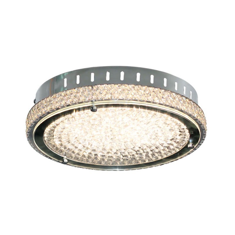 Lubinis šviestuvas Nino Round LED 17W 3000K Chromo (C98000Y-17W)