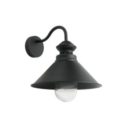 Sieninis lauko šviestuvas Manesto 1xE27 Pilka Juoda Balta (WL-34221-1)