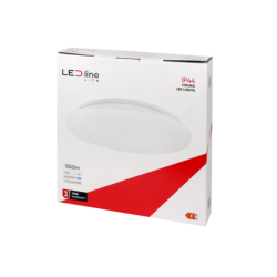 LED lubinis šviestuvas PLAFON 18W 4000K 1550lm IP44 Neutrali balta