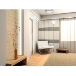 Lubinis šviestuvas TYBIA LED 3 NW SMD 230V 4000K 3800lm IP20 Aliuminio lydinys PMMA Pilka Balta