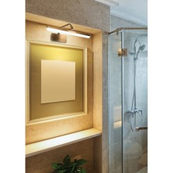 HANG Sieninis šviestuvas 8W LED Platinos 4000K
