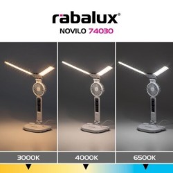 Stalinis šviestuvas Novilo LED 7W 3000, 4000, 6500K CCT keičiama balta spalva (Balta)