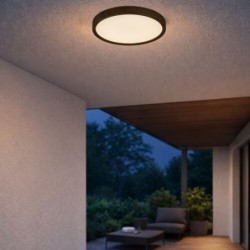 Lubinis lauko šviestuvas Maurec LED 18W 3000, 4000, 6000K CCT keičiama balta spalva (Medienos)