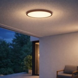 Lubinis lauko šviestuvas Lautrec LED 24W 3000, 4000, 6500K CCT keičiama balta spalva (Ruda)