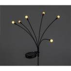 Įsmeigiamas lauko šviestuvas Tavira LED 0.06W 3000K Šilta balta (Juoda)