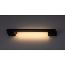 Sieninis lauko šviestuvas Zilina LED 8W 3000K Šilta balta (Juoda)