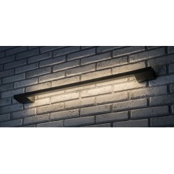 Sieninis lauko šviestuvas Zilina LED 8W 3000K Šilta balta (Juoda)