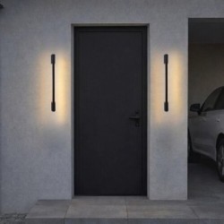 Sieninis lauko šviestuvas Zilina LED 8W 3000K Šilta balta (Juoda)