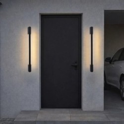 Sieninis lauko šviestuvas Zilina LED 8W 3000K Šilta balta (Juoda)