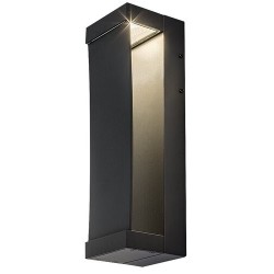 Sieninis lauko šviestuvas Bradu LED 12W 3000K Šilta balta (Antracito)