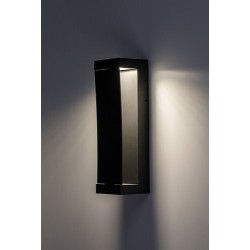 Sieninis lauko šviestuvas Bradu LED 12W 3000K Šilta balta (Antracito)