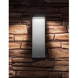 Sieninis lauko šviestuvas Bradu LED 12W 3000K Šilta balta (Antracito)