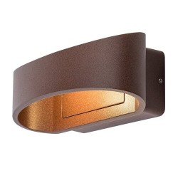 Sieninis lauko šviestuvas Gerla LED 9W 3000K Šilta balta (Ruda)