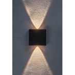 Sieninis lauko šviestuvas Portel LED 2W 2000, 2700, 4000K CCT keičiama balta spalva (Juoda)