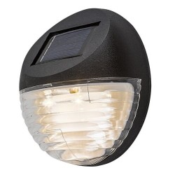 Sieninis lauko šviestuvas Lermos LED 0.06W 3000K Šilta balta (Juoda)