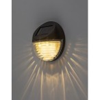 Sieninis lauko šviestuvas Lermos LED 0.06W 3000K Šilta balta (Juoda)