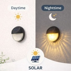Sieninis lauko šviestuvas Lermos LED 0.06W 3000K Šilta balta (Juoda)