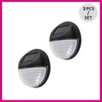 Sieninis lauko šviestuvas Lermos LED 0.06W 3000K Šilta balta (Juoda)