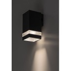 Sieninis lauko šviestuvas Urfa Line LED 9W 3000, 4000, 6500K CCT keičiama balta spalva (Antracito)