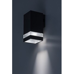 Sieninis lauko šviestuvas Urfa Line LED 9W 3000, 4000, 6500K CCT keičiama balta spalva (Antracito)