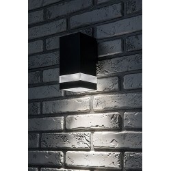 Sieninis lauko šviestuvas Urfa Line LED 9W 3000, 4000, 6500K CCT keičiama balta spalva (Antracito)
