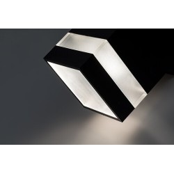 Sieninis lauko šviestuvas Urfa Line LED 9W 3000, 4000, 6500K CCT keičiama balta spalva (Antracito)