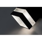 Sieninis lauko šviestuvas Urfa Line LED 9W 3000, 4000, 6500K CCT keičiama balta spalva (Antracito)