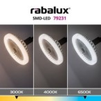 SMD-LED LED 16W 3000-6500K CCT keičiama balta spalva (Balta)