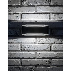 Sieninis lauko šviestuvas Gerla LED 9W 3000K Šilta balta (Antracito)