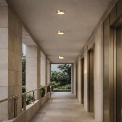 Lubinis lauko šviestuvas Shaun Plus LED 7W 4000K Neutrali balta (Aukso)