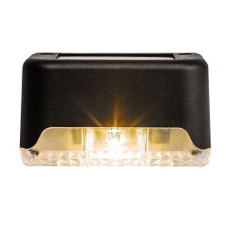 Sieninis lauko šviestuvas Ispra LED 0.06W 3000K Šilta balta (Juoda)