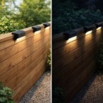 Sieninis lauko šviestuvas Ispra LED 0.06W 3000K Šilta balta (Juoda)
