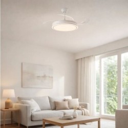 Fluara LED 60W 3000-6500K CCT keičiama balta spalva (Balta)